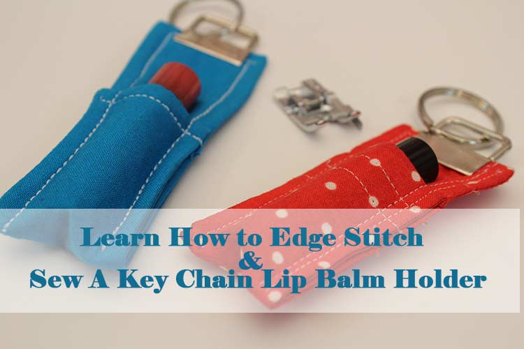 Learn how to top/edge while making this fun chapstick holder. No more washed lip balm!