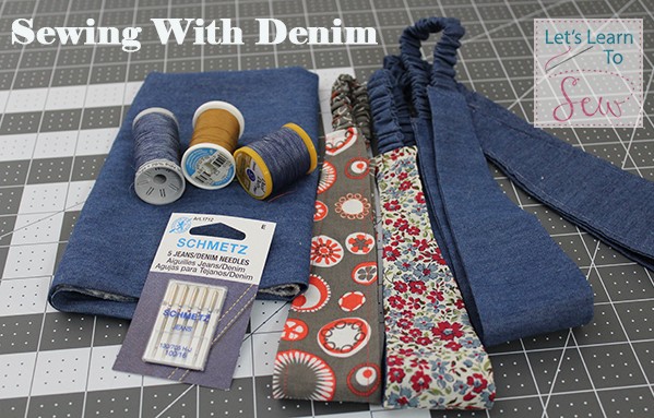 Denim may be a wardrobe staple for most of us but it can be intimidating to work with. Here are a few tips and tricks to make sewing denim stress-free.