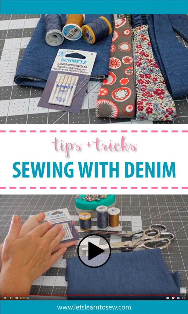 Tips and Tricks For Sewing With Denim 