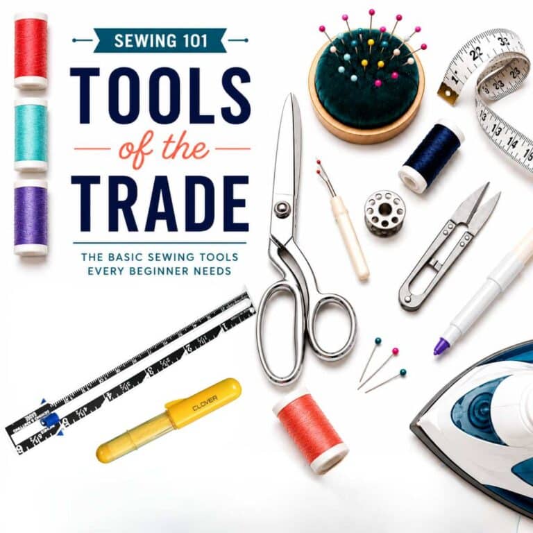 Basic Sewing Tools and Supplies for Beginners: Sewing 101