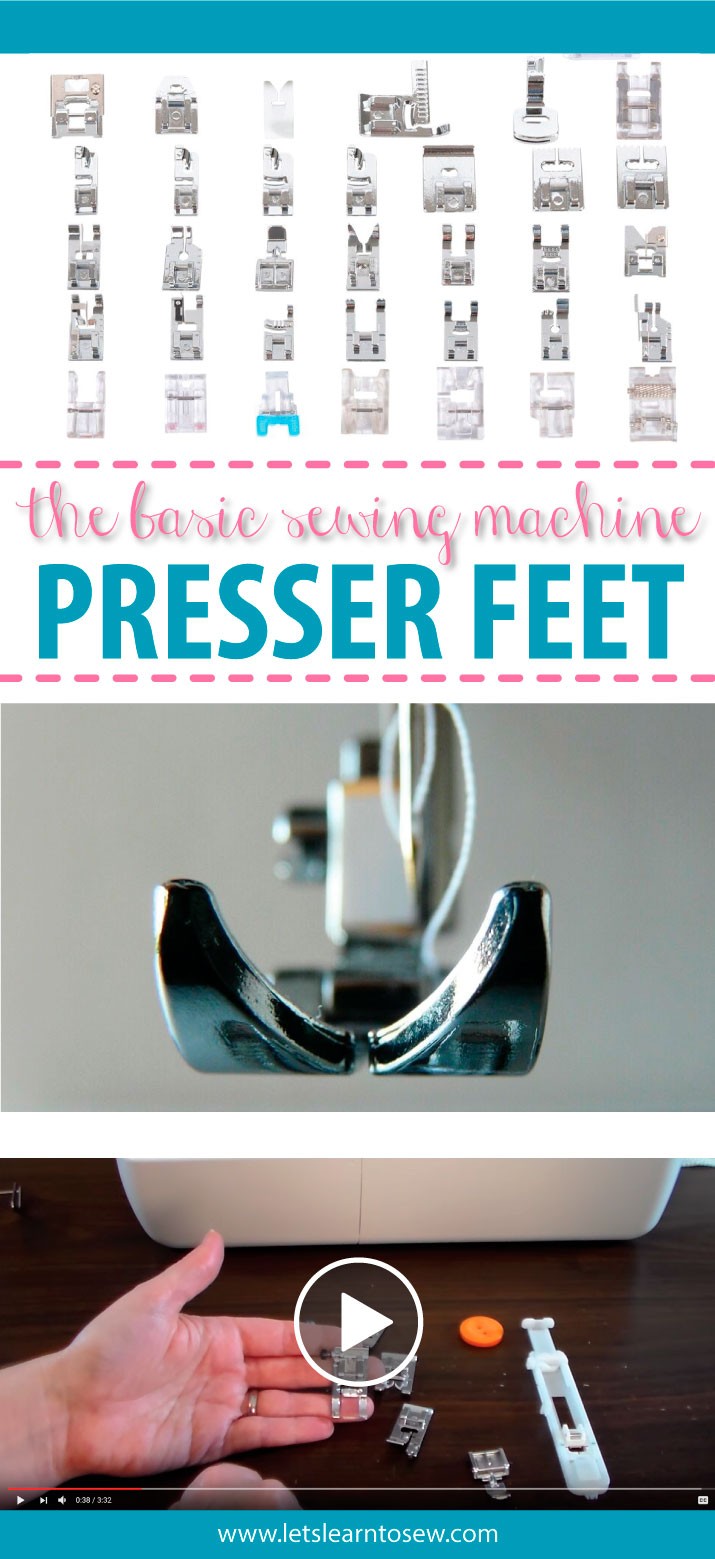 Learn The Basic Sewing Machine Presser Feet
