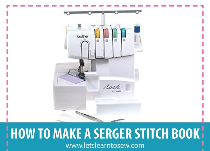 How to Make a Glasses Case With a Serger - Let's Learn To Sew