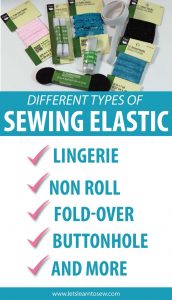Elastic for sewing. Are you sewing a project that calls for elastic, but aren't sure which type of elastic to use? You've come to the right place!
