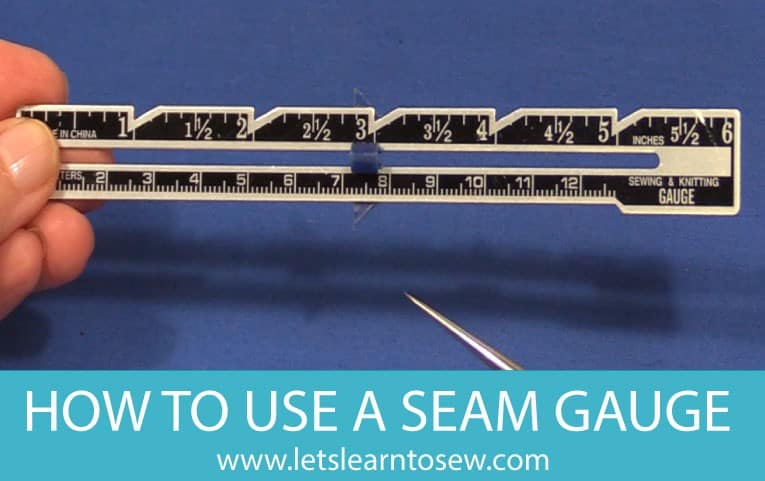 How to Use a Seam Gauge to Measure Waistbands and Hems