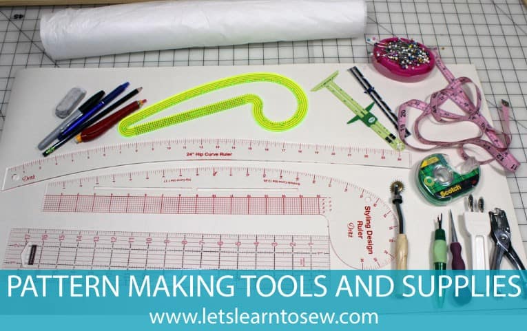 11 Essential Pattern Making Tools For Drafting Sewing Patterns