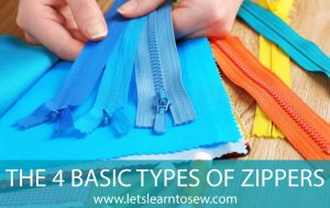 The 4 Basic Types of Zippers in Garment Construction