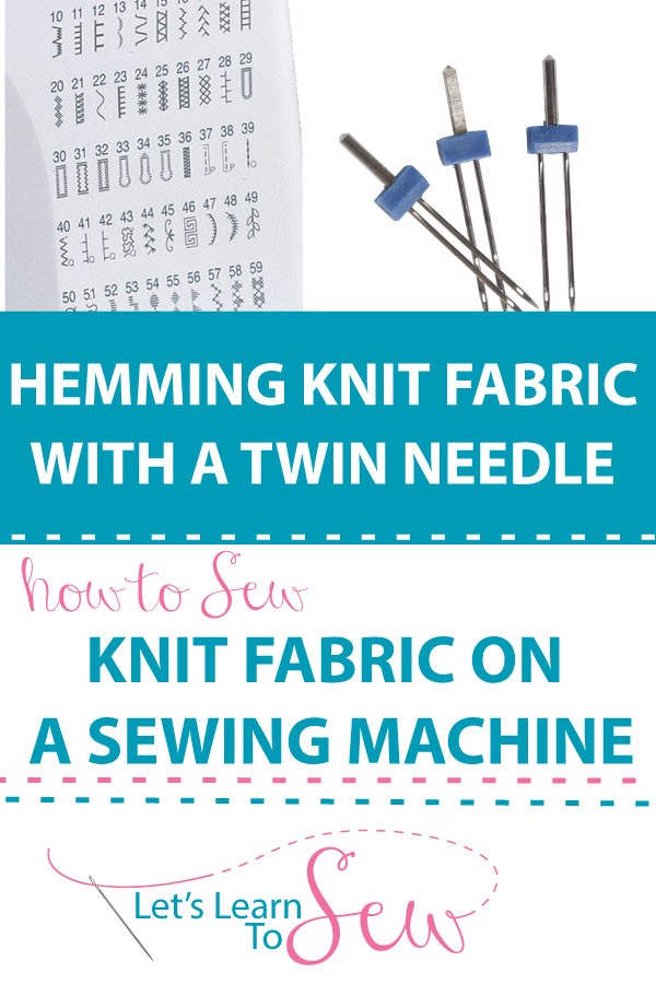 Are you sewing with knit fabrics? Here are some tips and tricks for twin needle hemming that will give your garments a professional finish.