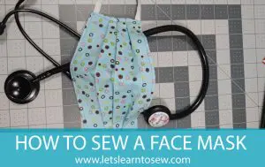 sew a face mask