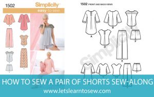 How to Sew a Pair of Shorts Sew-ALong