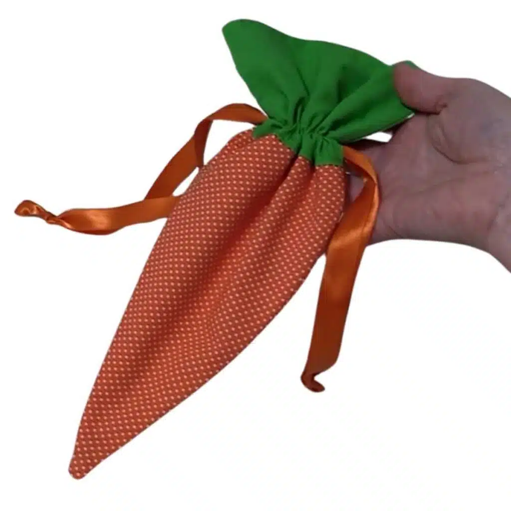 Carrot treat bag.