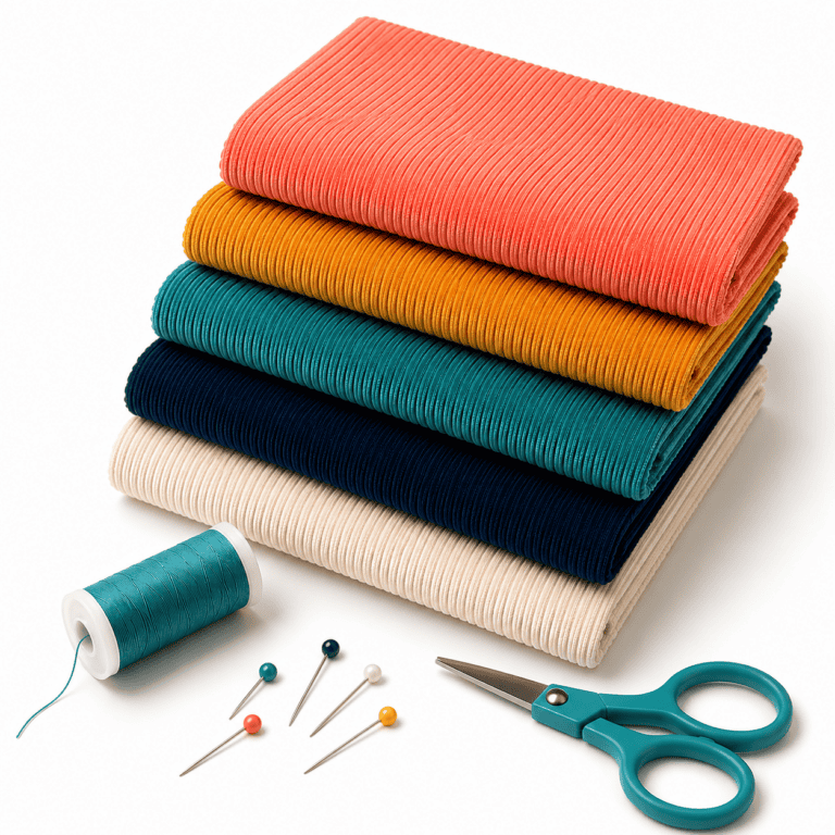 How to Sew Corduroy Fabric Successfully: Tips, Tricks & Common Mistakes